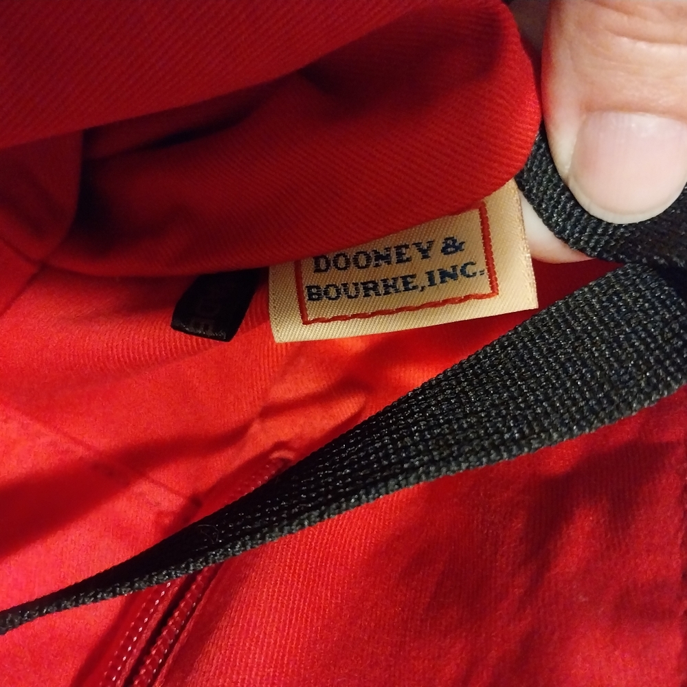 Beautiful Red Dooney tote - Picture 5 of 7